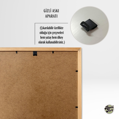 Tavşanlı 3'lü Set Çocuk Odası İsimli Tablo