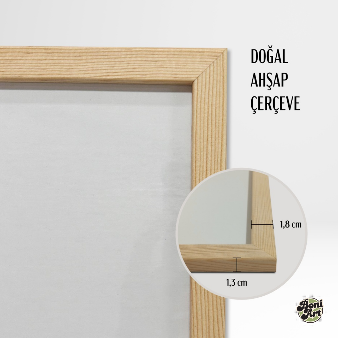 Gökyüzünde Ayıcık 3'lü Set Çocuk Odası İsimli Tablo